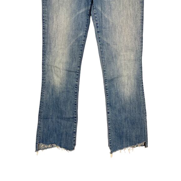 MOTHER Women's The Hustler II Ankle Length Step Fray Thunderstruck Wash Size 28 - Picture 3 of 10